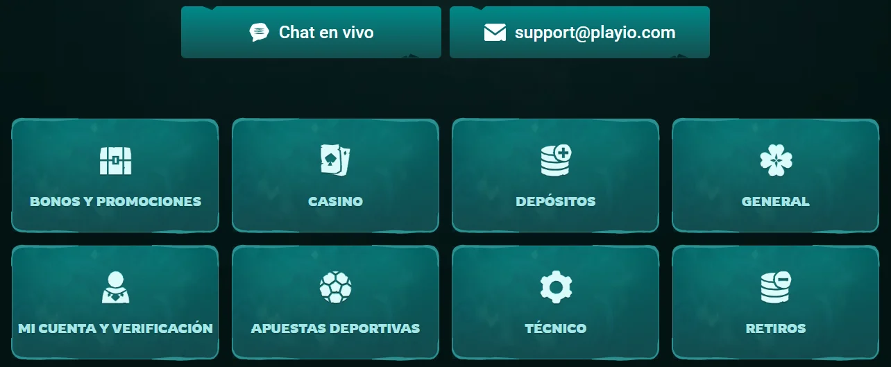 Playio Casino Atención al Cliente